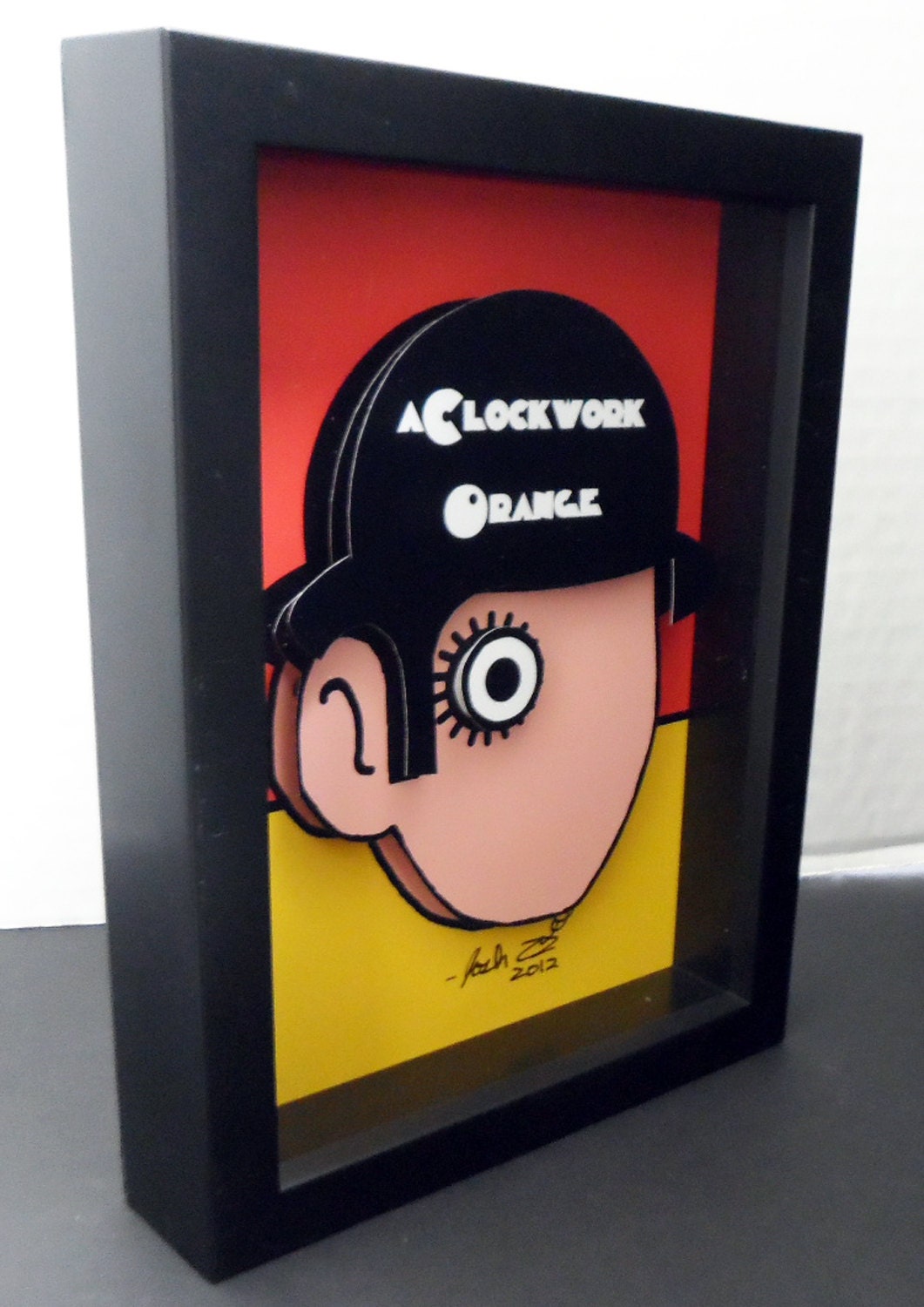 A Clockwork Orange Movie Art 3D Pop Artwork