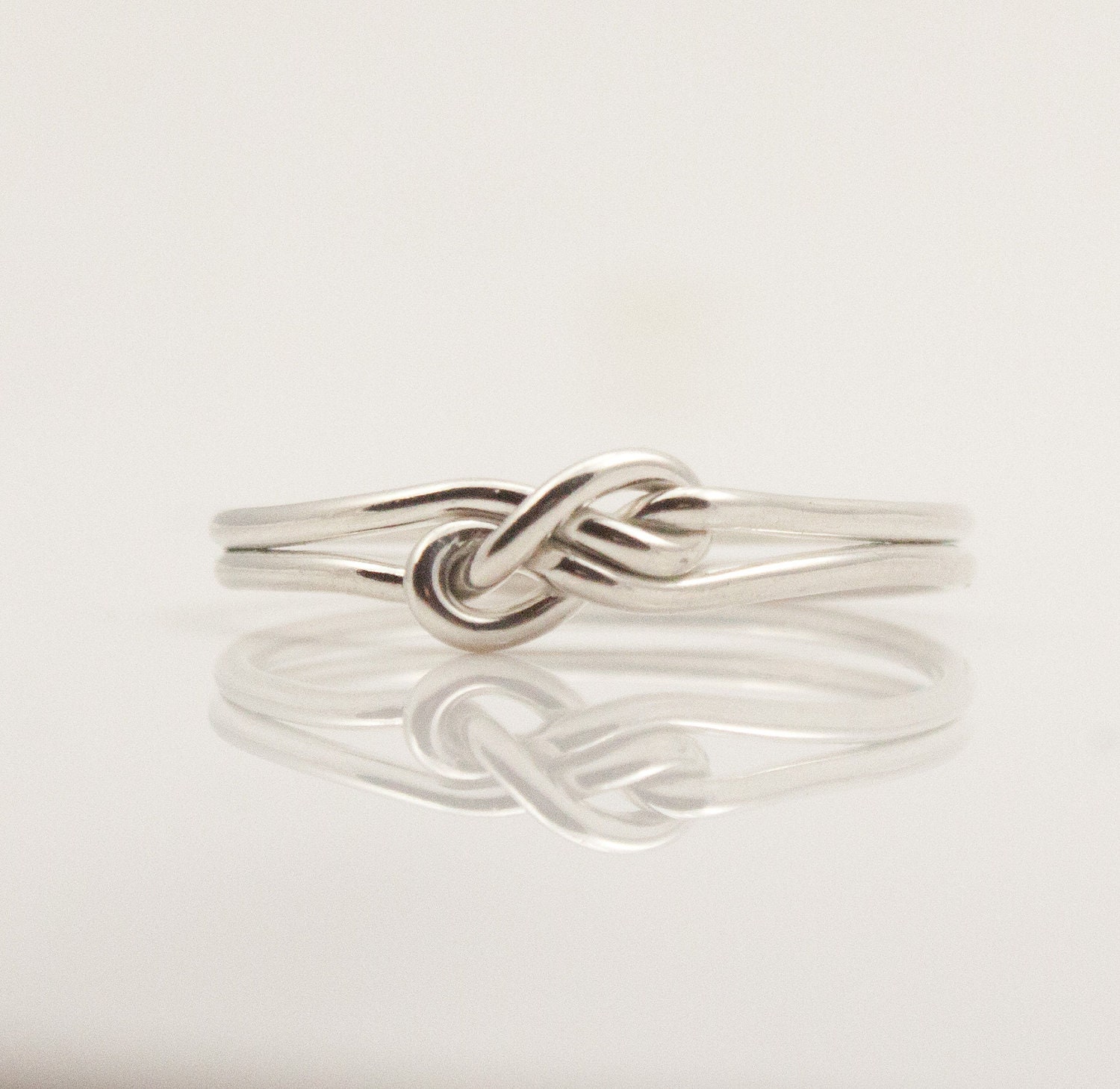 Fancy infinity ring. Unique friendship rings, promise ring, bridesmaid gift, sister jewelry. Sterling Silver infinity ring