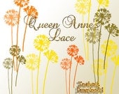 Photoshop Brush Vintage Queen Annes Lace Instant Download Wedding Digital Scrapbooking Flourish, Elements and Clip Art L1512 Il_170x135