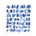 Sea Glass original painting Watercolor Beach Finds Ultramarine blue home decor