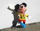Vintage Mickey Mouse Ornament, Vintage Disney, Disney Ornament, Mid Century Christmas, Vintage Mickey Mouse