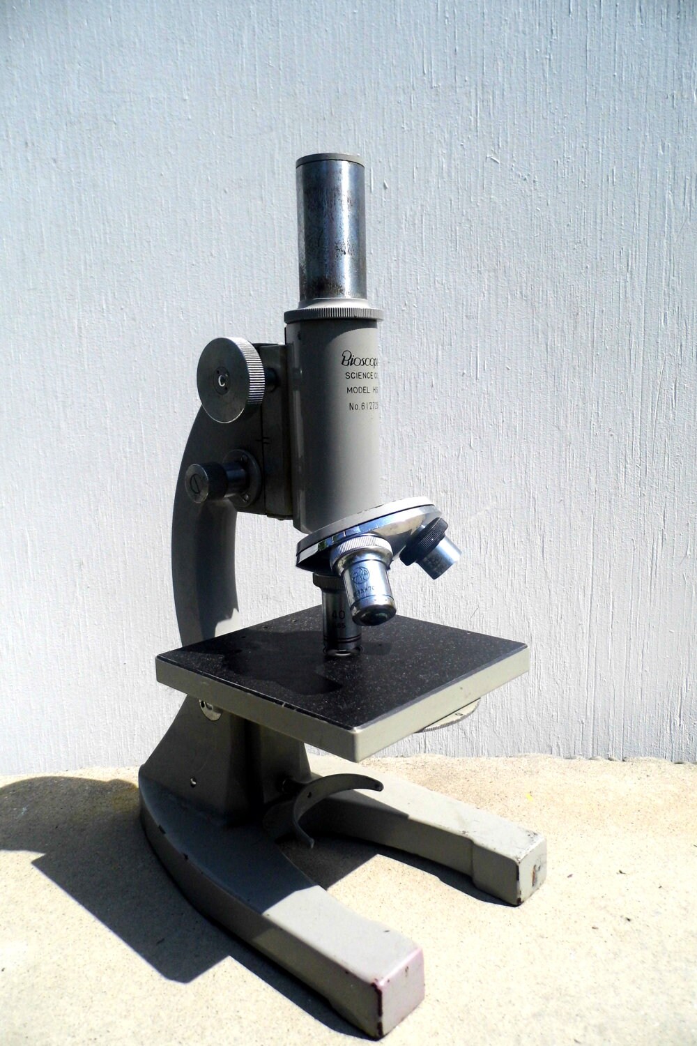 Vintage Edu Science Bioscope Edu Science by PaperWoodVintage