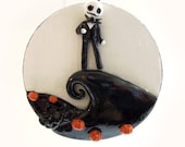 SALE - Jack's Lament - Miniature Sculpture - Charm Pendant Cameo