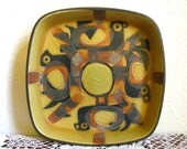 Vintage Mid Century Modern Royal Copenhagen Fajance Bird Dish
