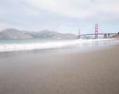 San Francisco Photography-Beach Photography,  landscape decor, golden gate bridge, ocean , beach home decor, gift for him, gift for her