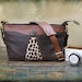 NEW Leather Camera bag - SHORT Convertible Handbag with Insert -  Pre-Order