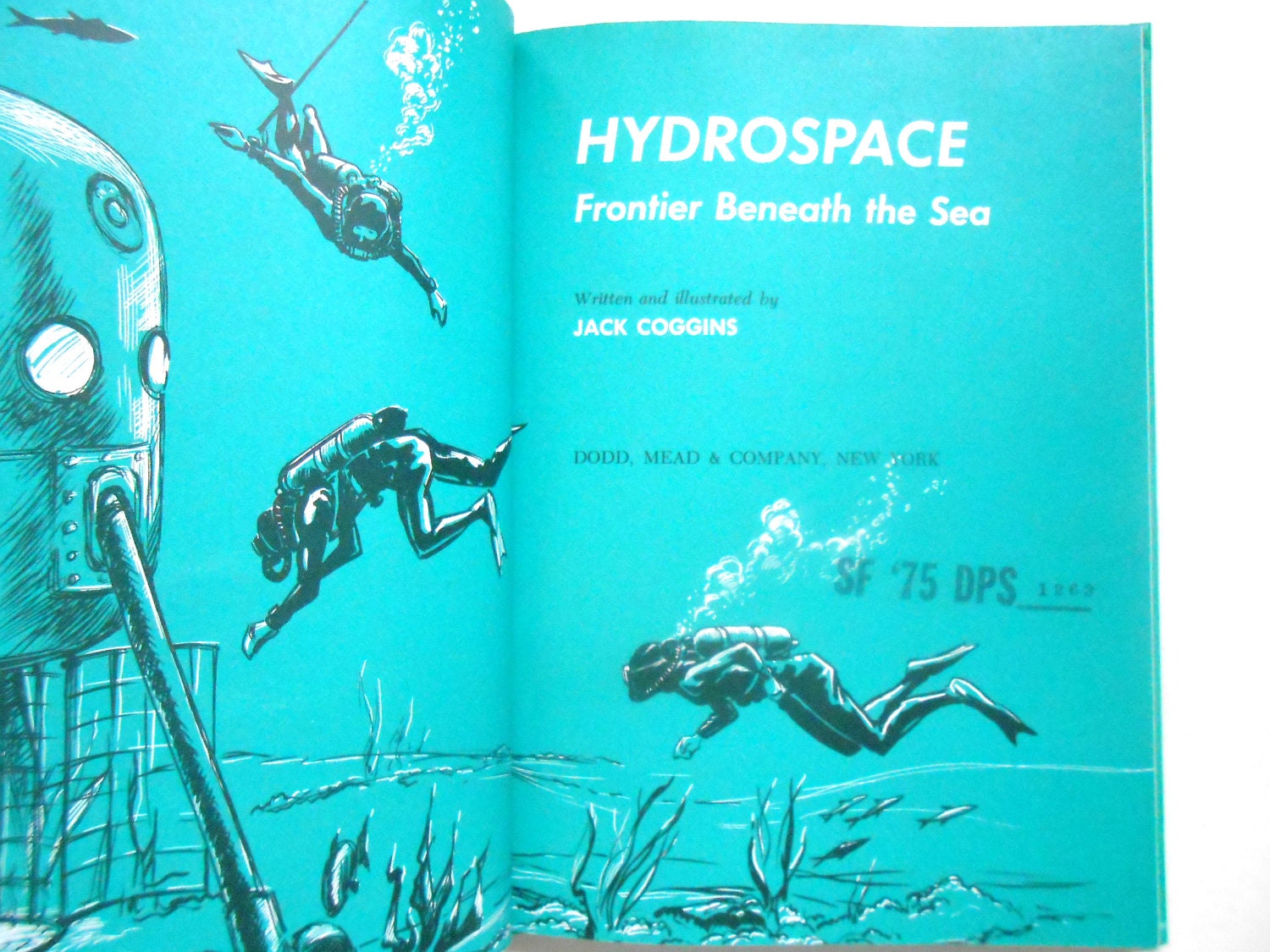 Two Vintage Children's Marine Science Books