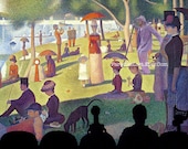 MST3K Print TORGO SEURAT Sunday Afternoon Manos Hands of Fate Mystery Science Theater 3000