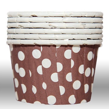 Dot Brown Portion Candy Baking Cups - Qty 20 Il_570xn