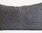 Sukan / 1 piece Emerald Green Velvet Pillow Covers, Decorative Pillows, Throw Pillow Covers, Accent Pillows, Gray, Black