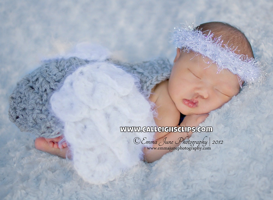 Instant Download Crochet Pattern - No 74.1 Lil' Angel -Cuddle Critter Cape Sets