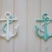 Cast Iron Anchor Wall Hook - PICK YOUR COLORS