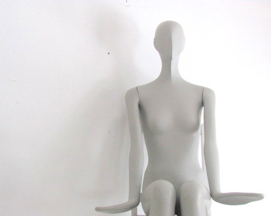 Vintage Mannequin Full Body Italy ItalianTwiggy Clothing Display Photo Prop SALE - NifticVintage