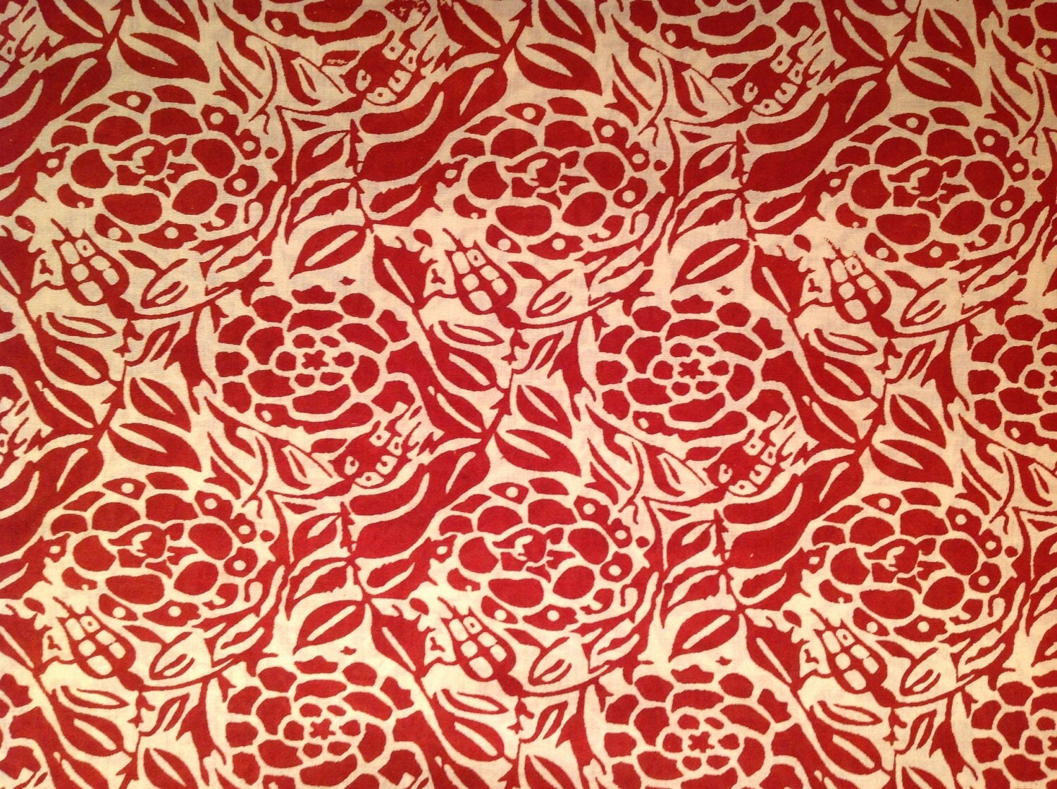 Red Cotton Fabric