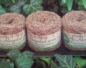 RECYCLED YARN - Forest Floor - acrylic blend - worsted weight