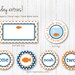 Fish FIRST Birthday Party Invitation