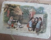 Wonderfully Illustrated French Vintage Tin