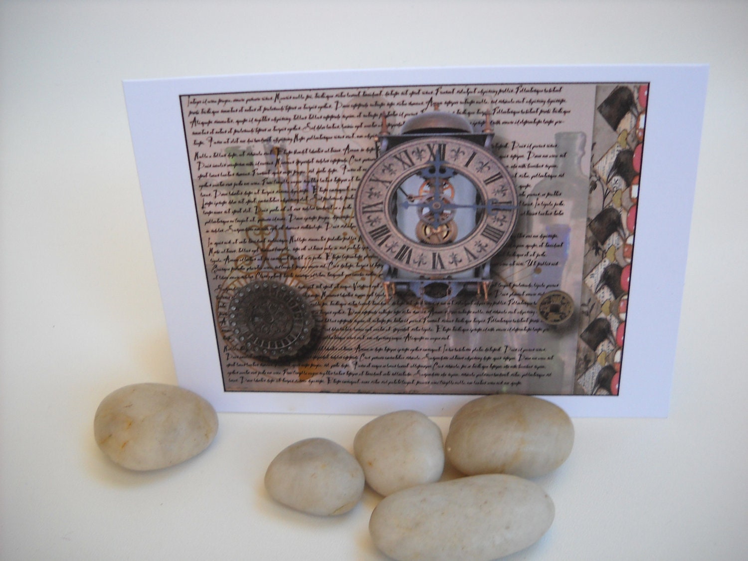 Steampunk Stationary Set, Handmade