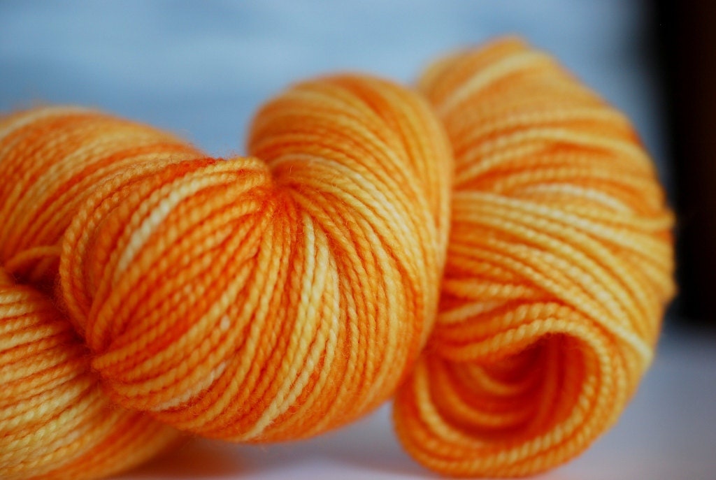 Good Morning Sunshine:  First-String SW Merino Fingering Wt Yarn 61312