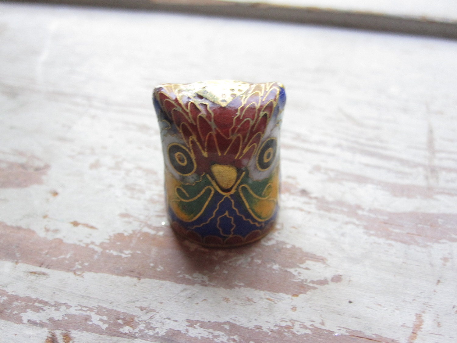 Cloisonne Owl