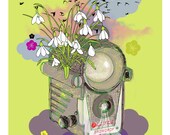Vintage Camera art print-limited edition of 50