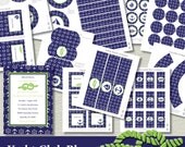 Yacht Club Blue Printable Party Kit