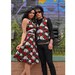 Skull and Roses Goth Punk Rockabilly Halter Dress