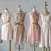 mismatched bridesmaid dresses / Dress / Bridesmaid / Romantic /  tan /lace /blush  / Fairy / Dreamy / Bridesmaid / Party / wedding / Bride