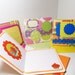 Birthday Cards- Boxed Set- 4 Cards- Embossed- Lined- Handmade