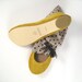 Sunflower Yellow Soft Leather Handmade Ballet Flats - Special Listing for Andrea