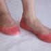 Candy Floss - Handmade Leather ballet flat shoes - CUSTOM FIT