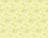 Heather Bailey Freshcut - Free Spirit Fabric - Finery in Cream (PWHB026) - 1 Yard