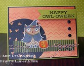 Happy Owl-Oween Card