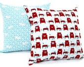 Chairs Decorative pillow - Set of two 18x18" pillow cover, Cushion cover, invisible zipper closer