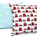 Chairs Decorative pillow - Set of two 18x18" pillow cover, Cushion cover, invisible zipper closer