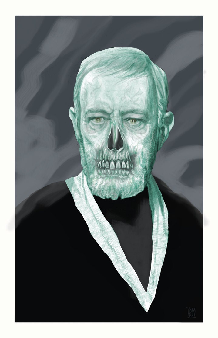 Star Wars Zombie Obi-Wan Kenobi print
