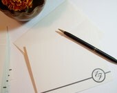 Wedding Thank You Cards / Wedding Thank You Card / Wedding Thank You Notes / Note Cards / Monogram