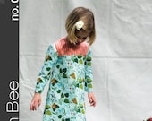 Lily Dress Pattern Green Bee Girls 2-6