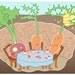 Funny Vegetables Greeting Card, Blank, 5x7, For Fall Autumn Spring