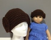 Star Princess Hat for Child and Doll