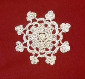 Crocheting Ideas | Project on Craftsy: Mini Snowflake