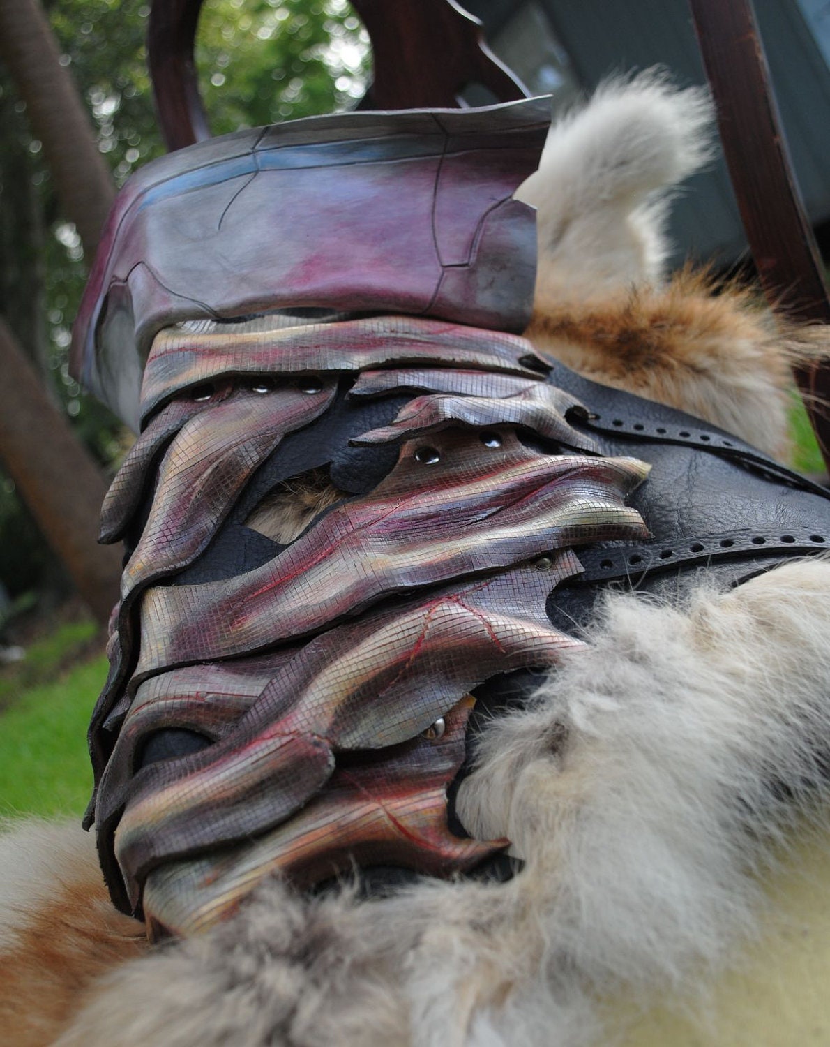 Cursed Nurse Leather Mask - Inspired by Silent Hill
