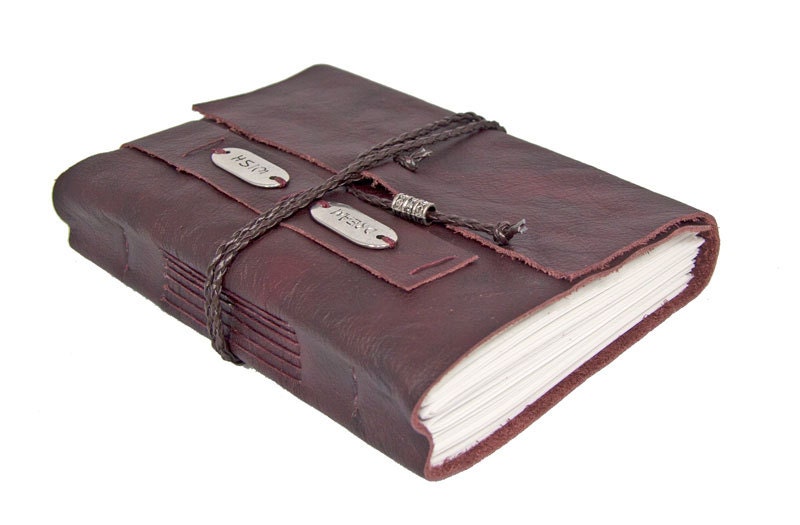 Burgundy Leather Journal