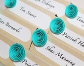 Wedding table cards - set of 25