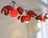 Christmas Berries glass fairy lights - redbrickglass