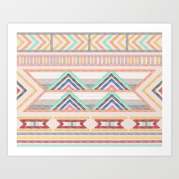 PEAKS art print  (21" X 17")
