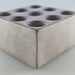 Empty SPICE SET Tubes with Concrete Base