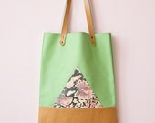 Summer Snake Leather Tote bag No. TL- 4003