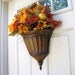 Front Door Wreaths, Rust Orange Gold, Thanksgiving Decoration, Autumn Wreaths, Fall Wreath, Fall Door Decor, Holidays, Harvest Fall Wreath