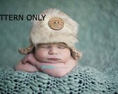 CROCHET PATTERN- Little Aviator hat